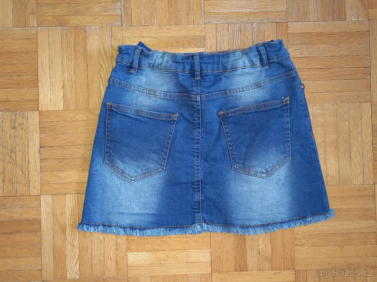 Džínová/riflová sukně Pepco vel. 146 - 2