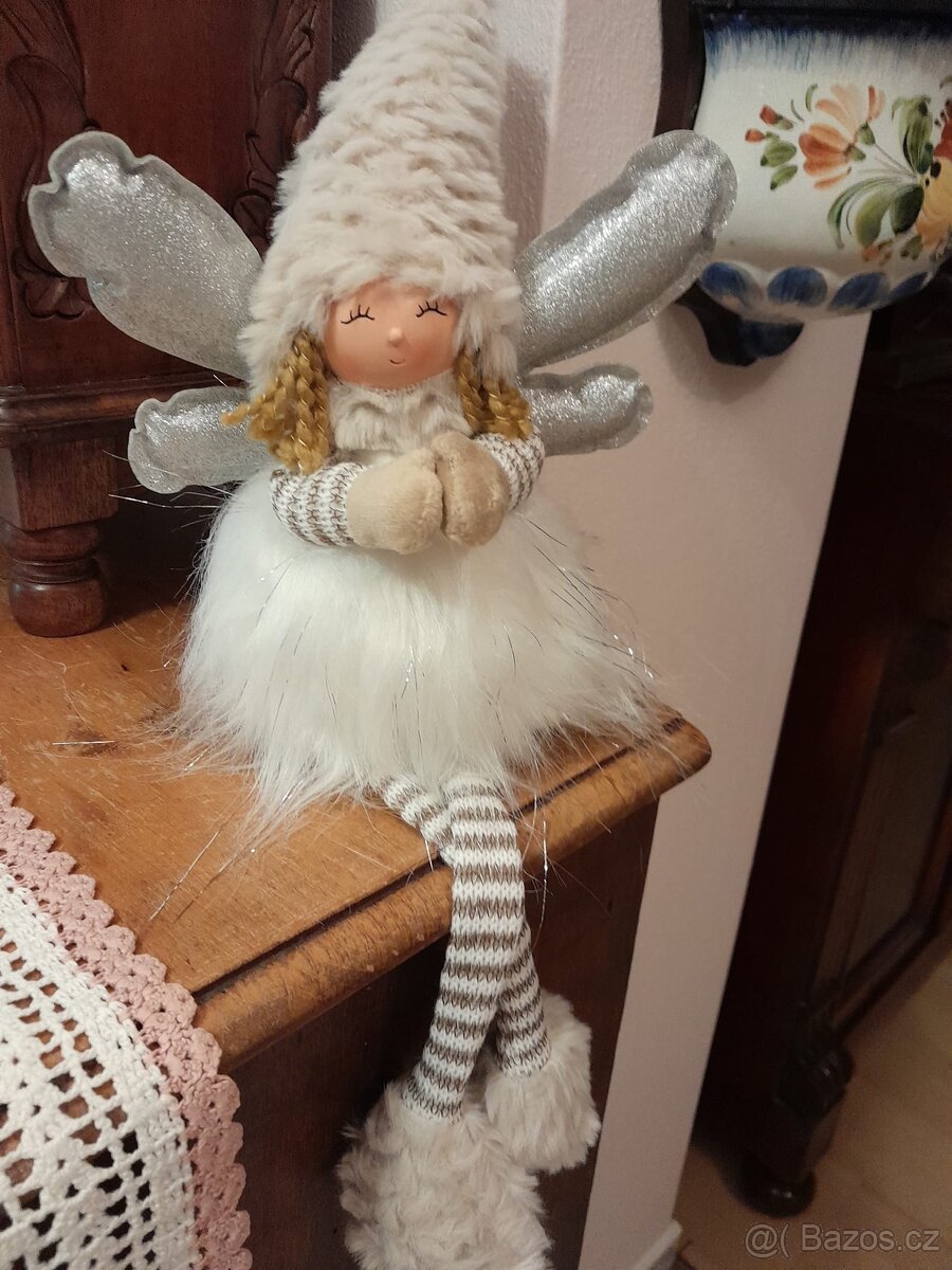 Andělka, anděl, dekorace - 2