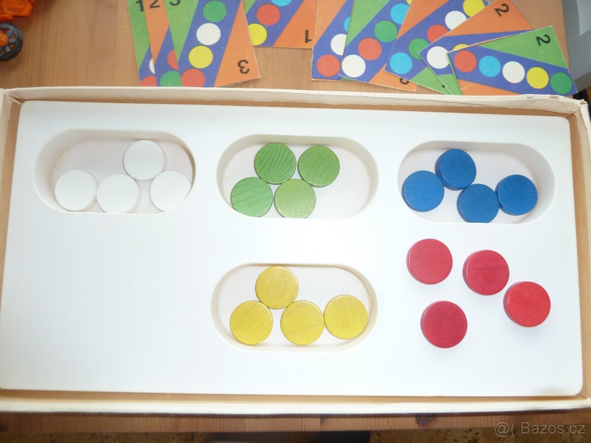 Retro hra TOFA Barevná křížovka - 2