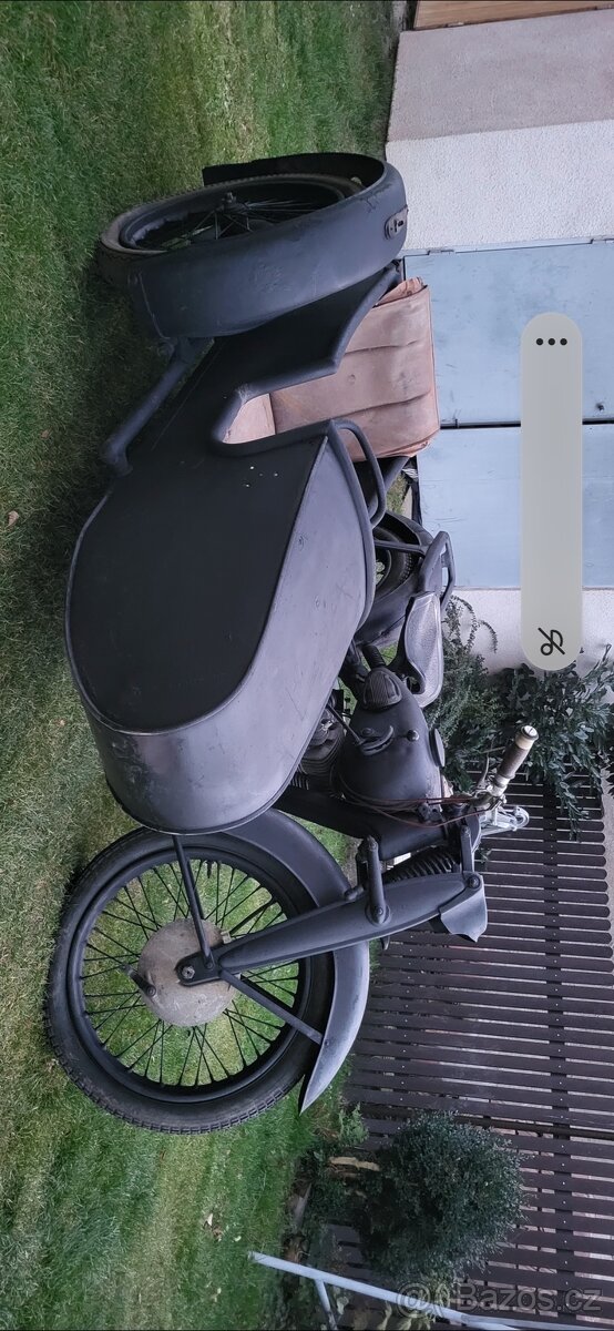 Dkw nz 500 Sidecar gelande stoye - 2