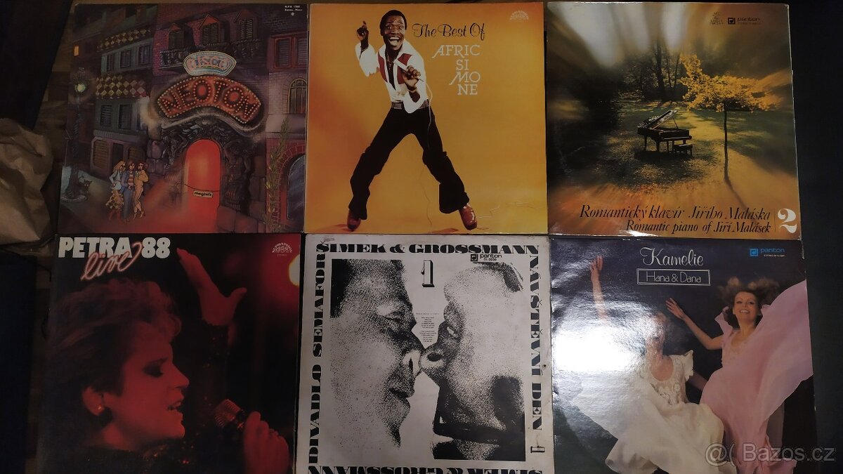 Sbírka gramofonových desek - 2