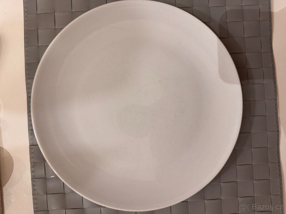 Biely keramický tanierovy set 6-6-6 - 2