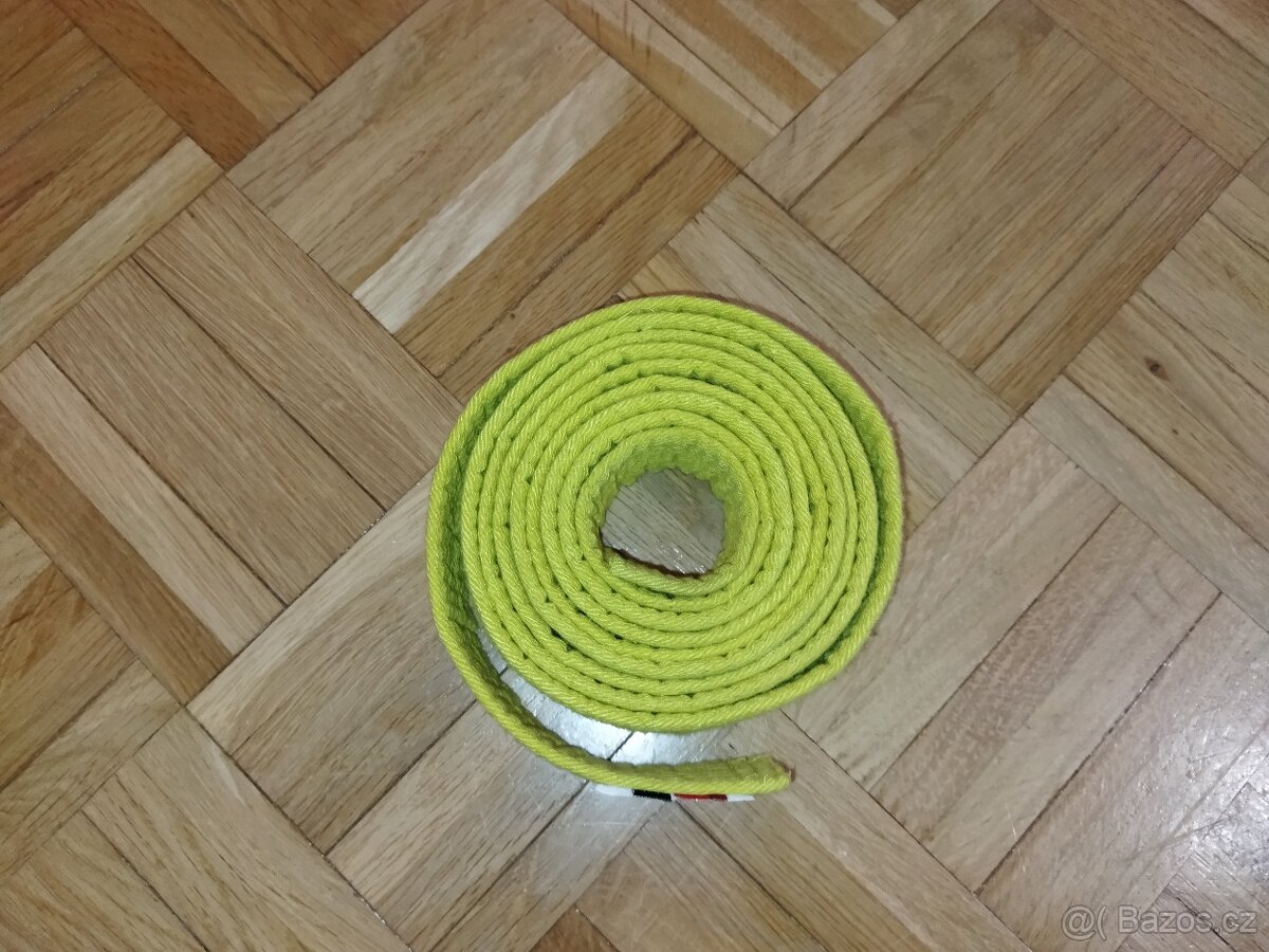 Pásek na kimono žlutý - 2