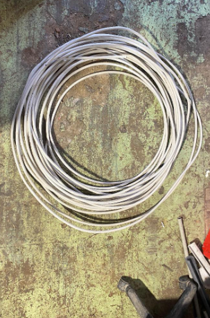 ✅ Drát hliníkový AlMgSi KOVO 24723, 8mm, PVC, 10 kg= 48m - 2