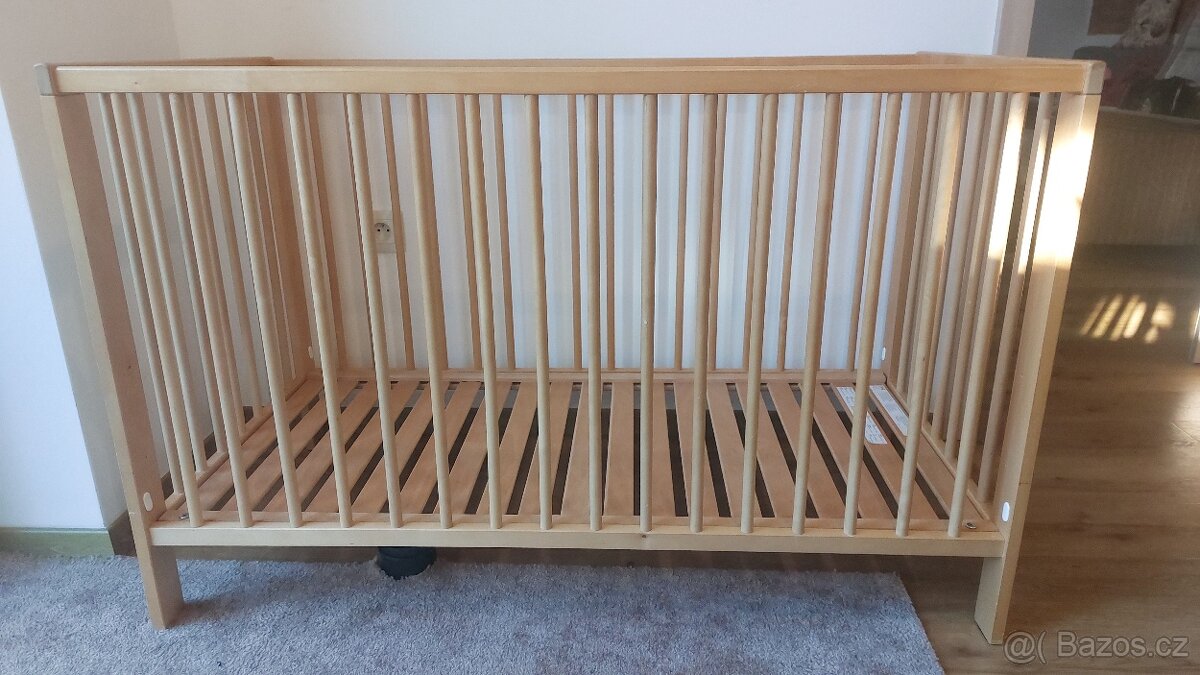 Dětská postýlka IKEA 120x60. - 2