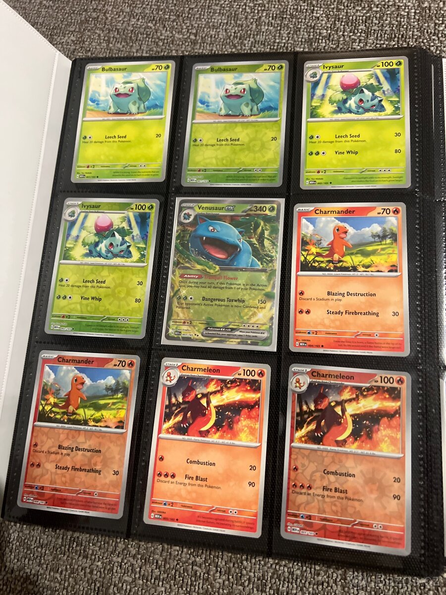 Téměř kompletní master set Pokémon 151 - 2
