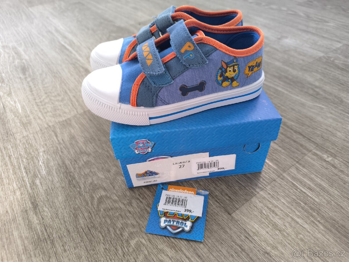 Nové látkové tenisky vel. 27 - 2