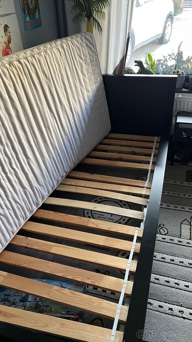 Postel MALM 90 x 200cm, s matrací - 2