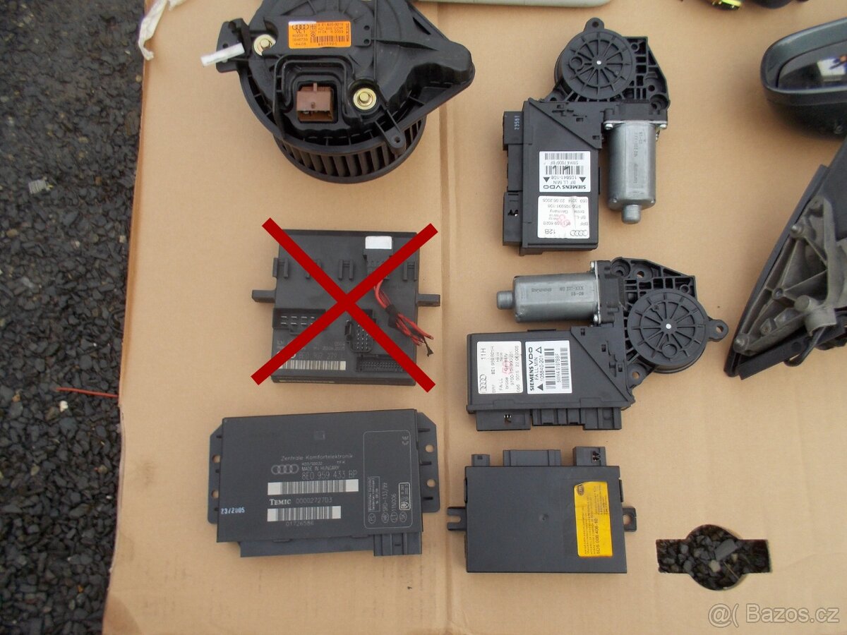 Díly interiéru Audi A4 B7 - 2