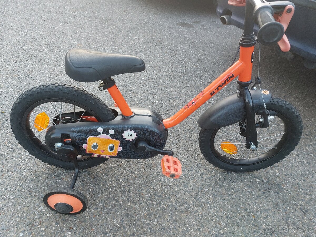 Dětské kolo btwin 14 robot - 2