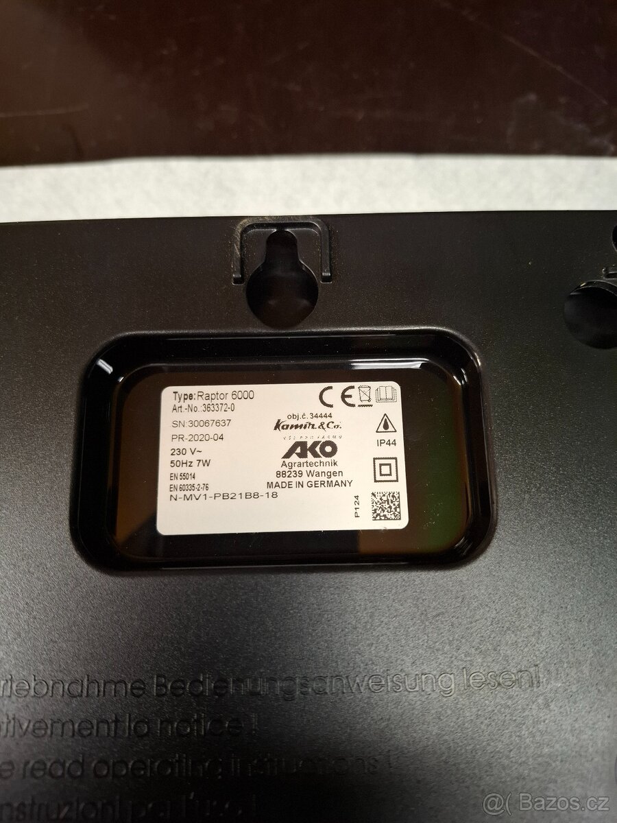 elektrický ohradník Raptor,6000 - 2