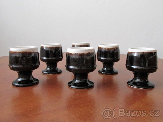 Keramické poháry na víno KERAMO Kožlany - 2