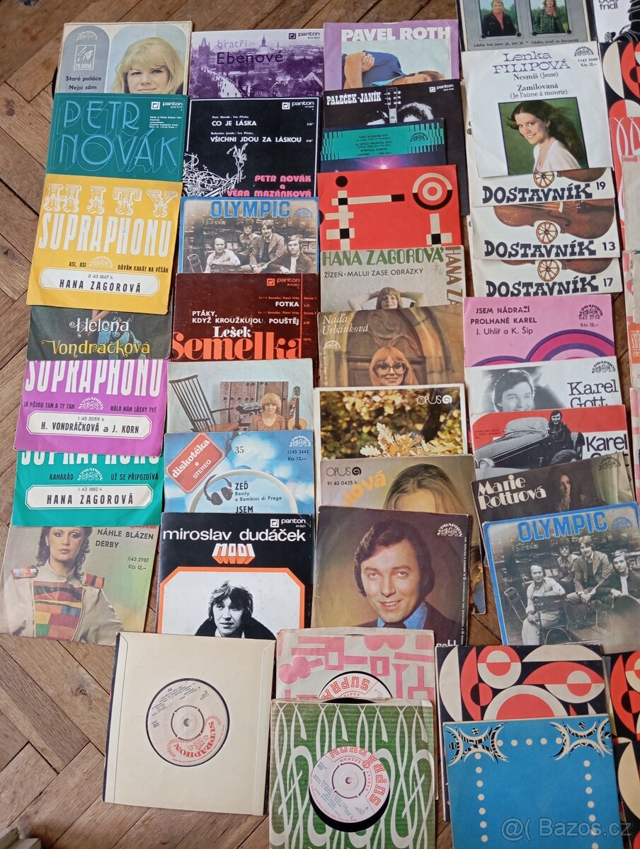 SP gramofonové desky - 2