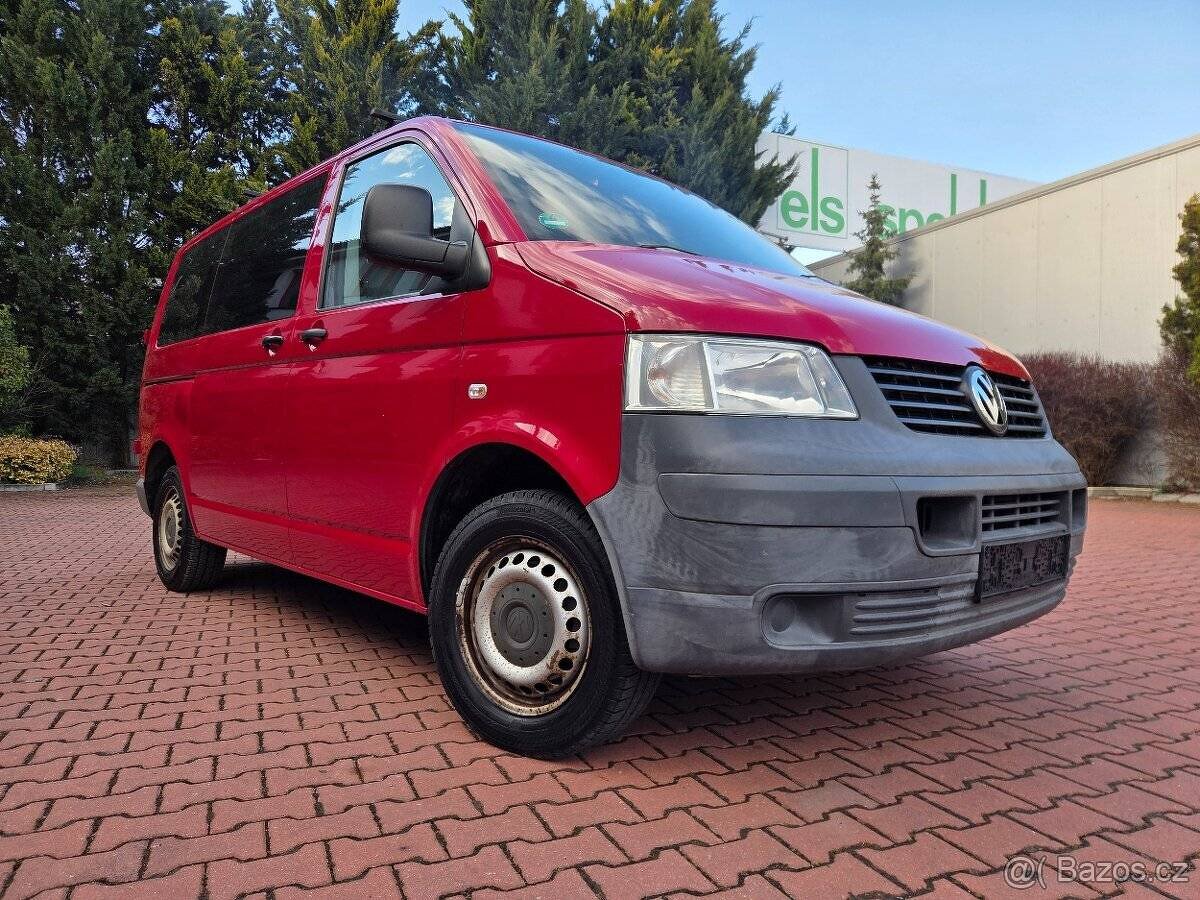 Transporter T5 1.9TDI 75kW,9.míst,tažné,Webasto,1.maj.servis - 2