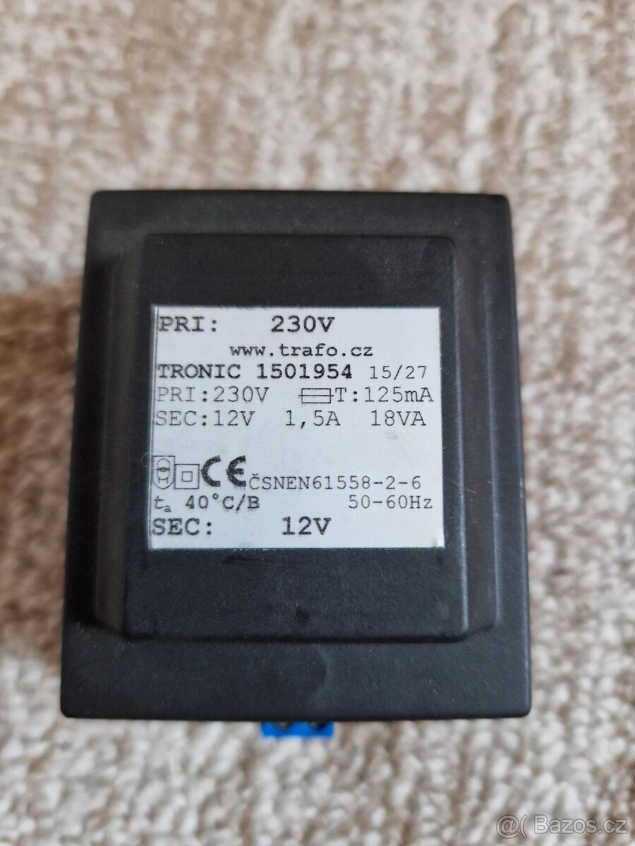 Transformátor Tronic 230V / 12V - 2