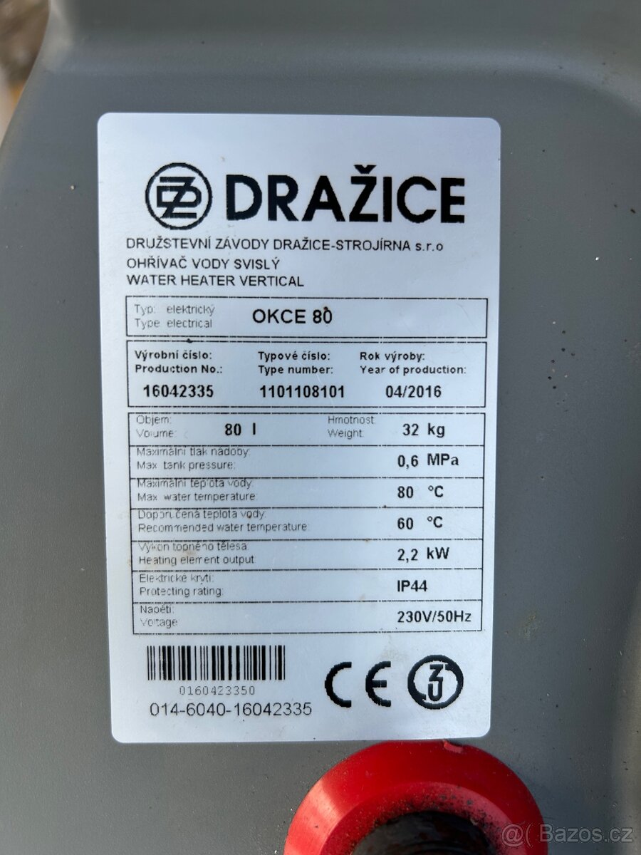 Dražice OKCE 80 - 2