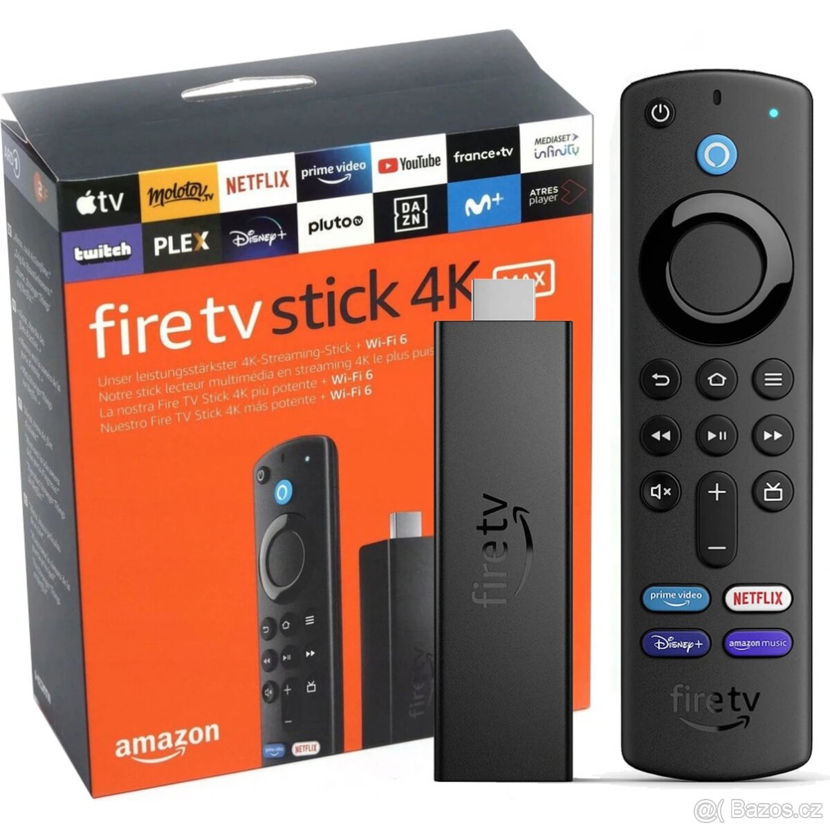Amazon Fire TV Stick 4K Max (2023) Generation 2 WiFi 6E. - 2