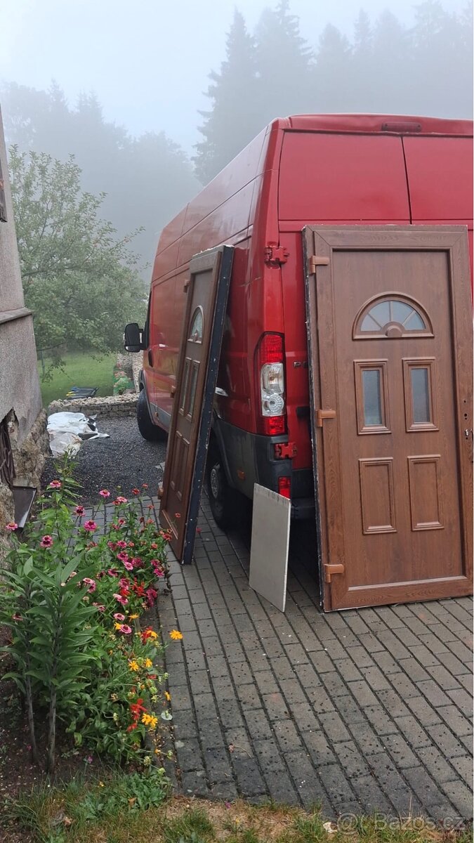 Vchodové plastové dveře 2 ks - 2