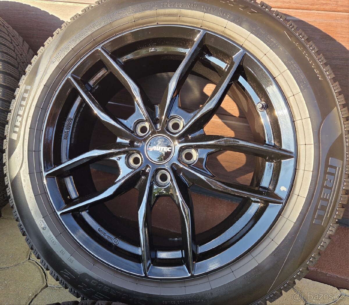 Pěkná zimní sada BMW X1 F48 17" 5x112 pneu 225/55/17 VITO - 2