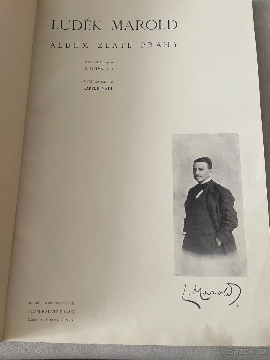 Kniha Zlatá Praha od Luděk Marold - 2