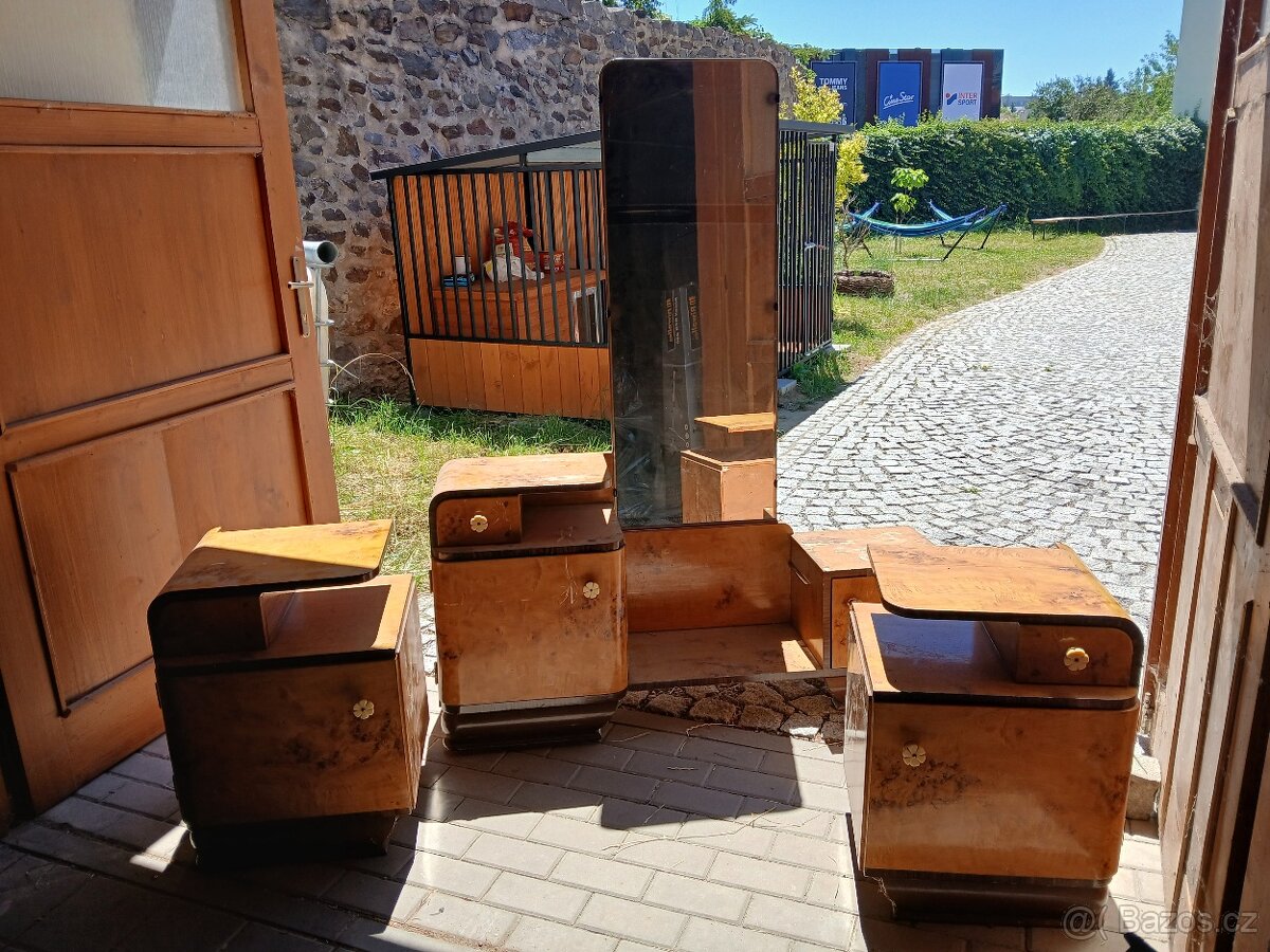 Ložnicový retro set třídílný - 2