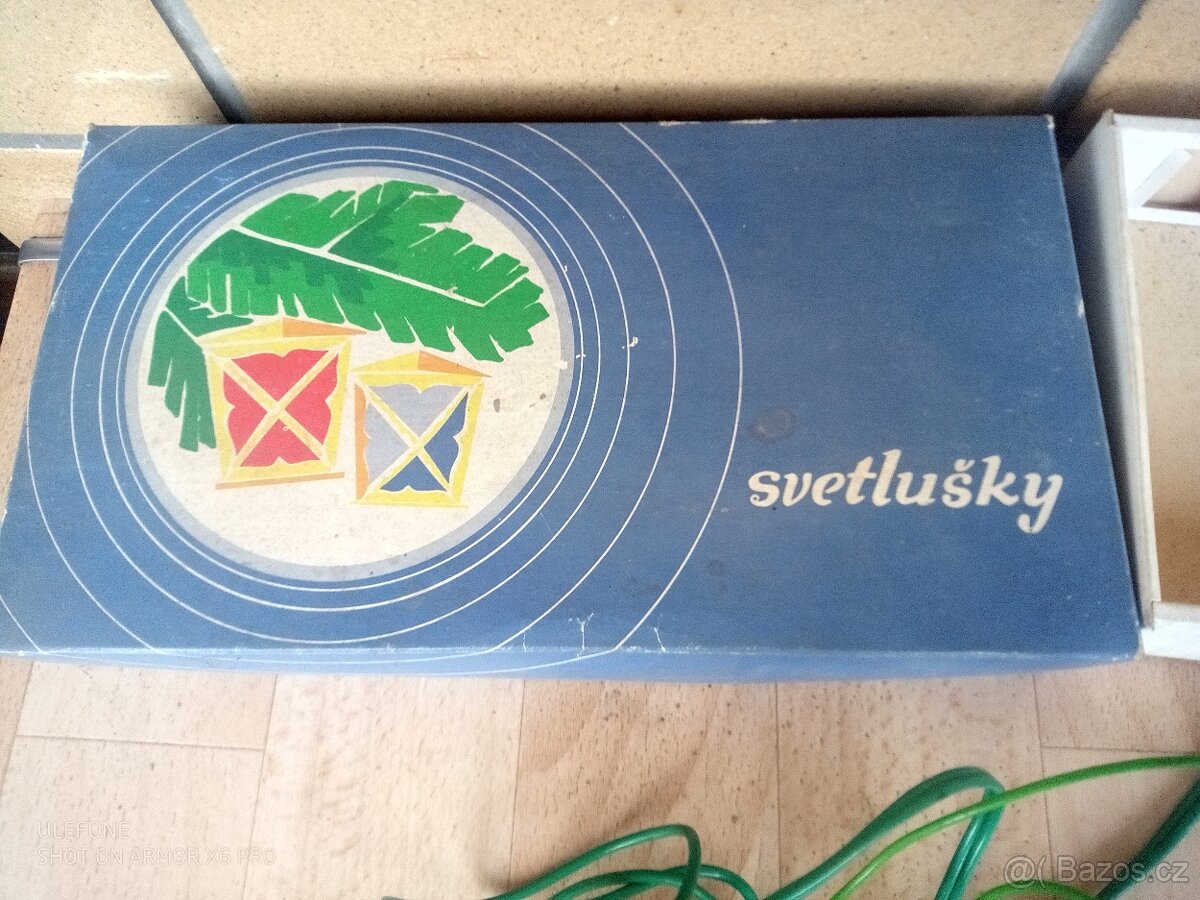 Retro osvětlení vánočního stromu světlušky - 2