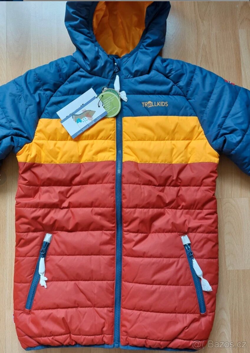 Nová zimní lyžařská bunda Trollkids Hafjell Snow XT, 158-164 - 2