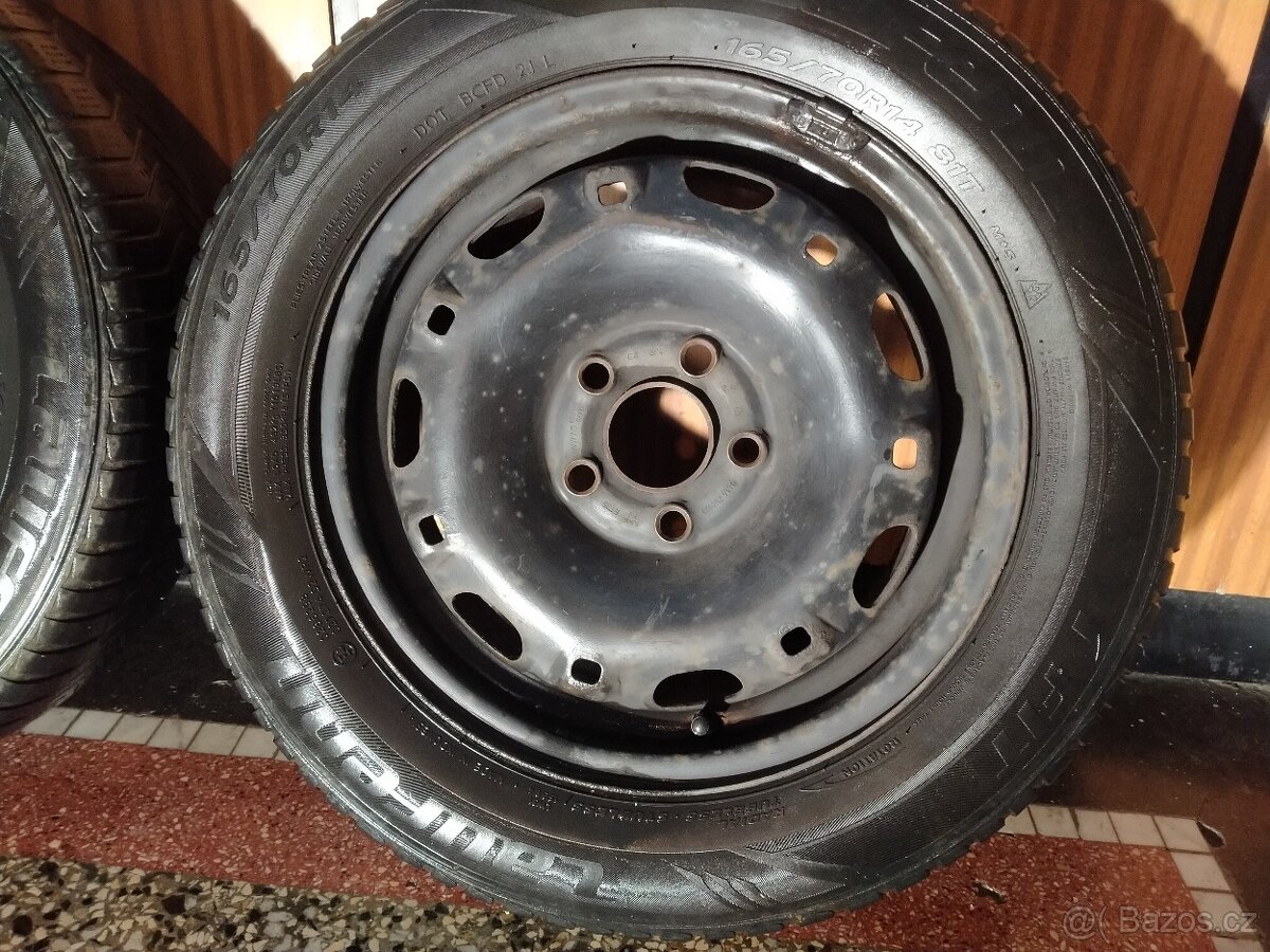 Ocelové disky 5J x 14, 5x100, ET 35 - 2