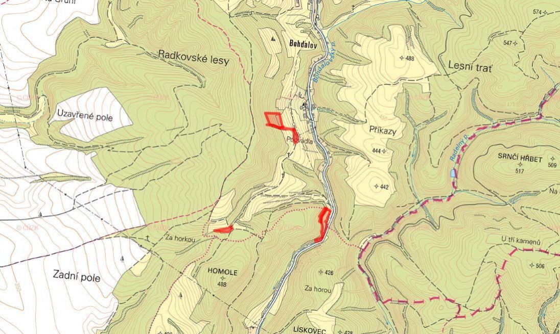 Louka, prodej, Bohdalov, Městečko Trnávka, Svitavy - 2
