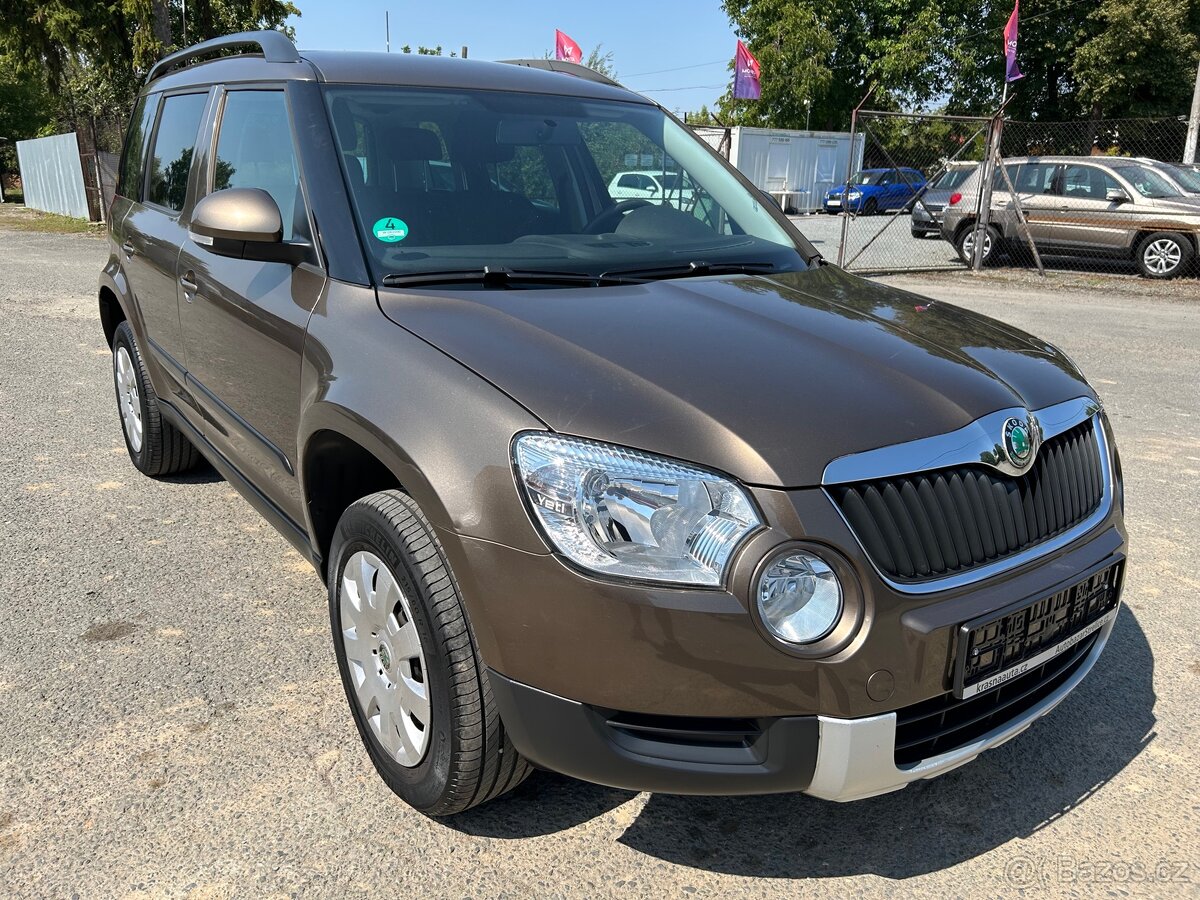 ŠKODA YETI 2.0 TDI SERVISNí KNIHA jen ŠKODA 126.170 km - 2