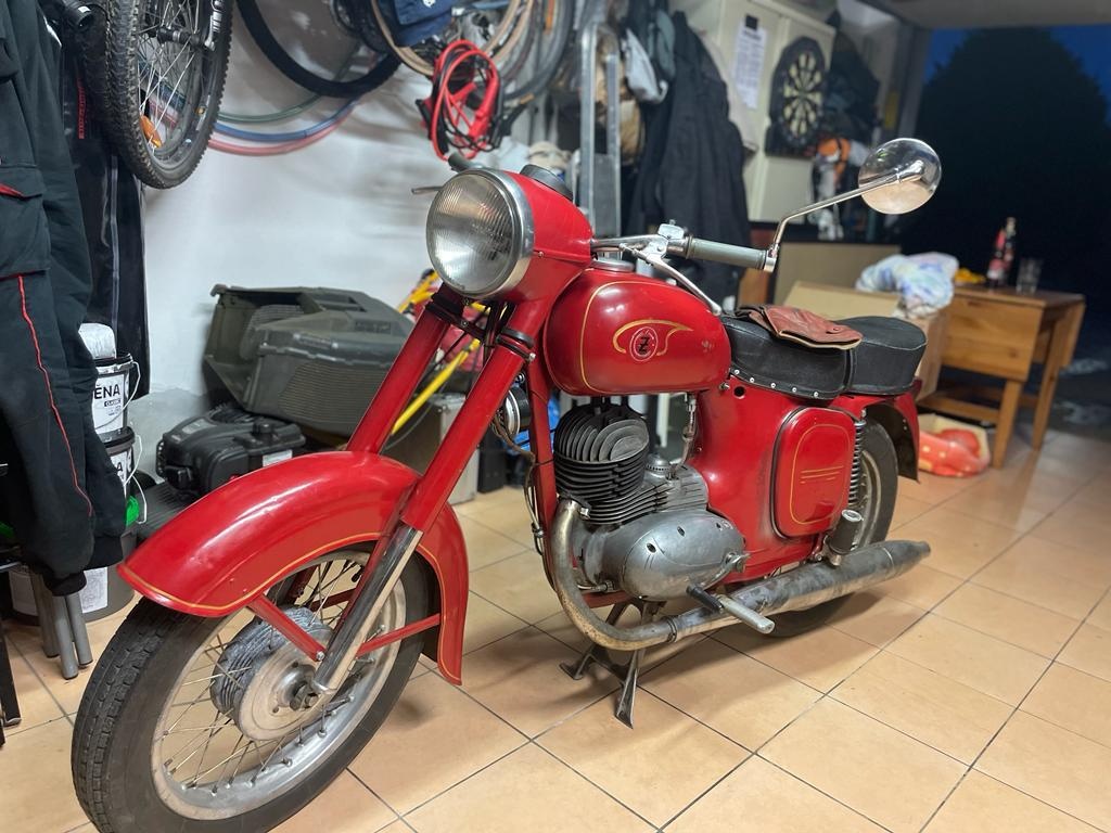 Moto veteran jawa cz - 2