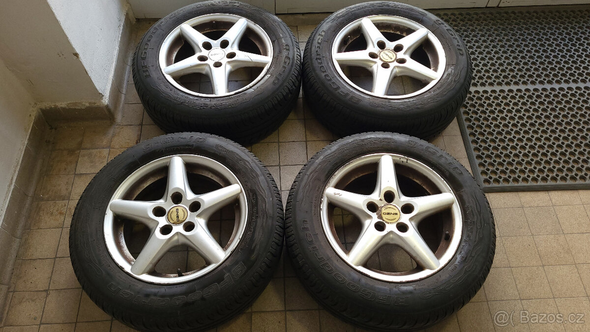 80% letní ALU kola 15" 5x112 Škoda, VW, Seat - 2