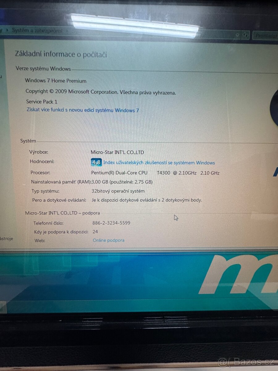 MSI All-in-One PC s bezdrátovou klávesnicí a myší - 2