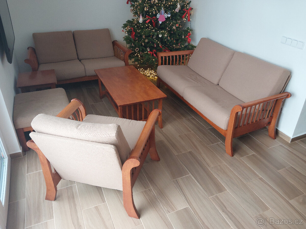 Sedací souprava s konferenčními stolky - 2