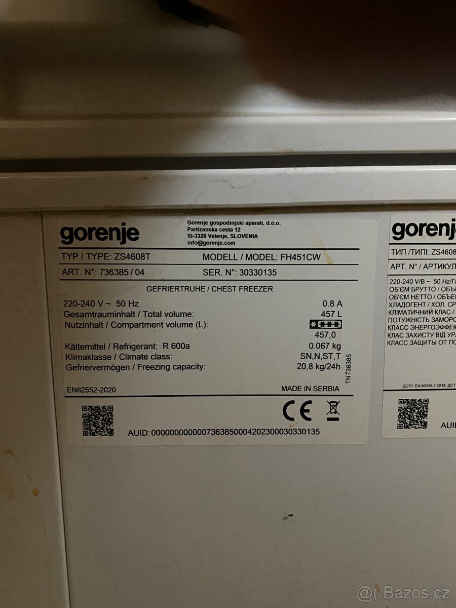 Pultový Mrazák - 2