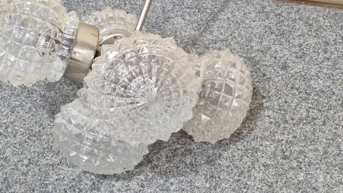 RETRO LUSTR (KAMENICKÝ ŠENOV) - 70 LÉTA - 2