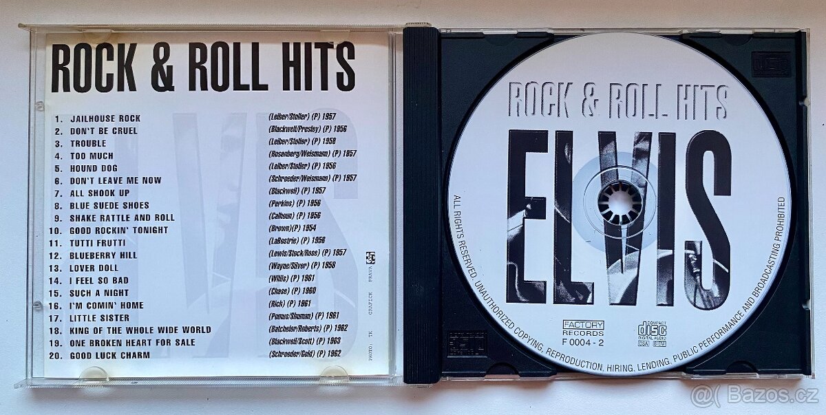 CD ELVIS ROCK ROLL HITS. - 2