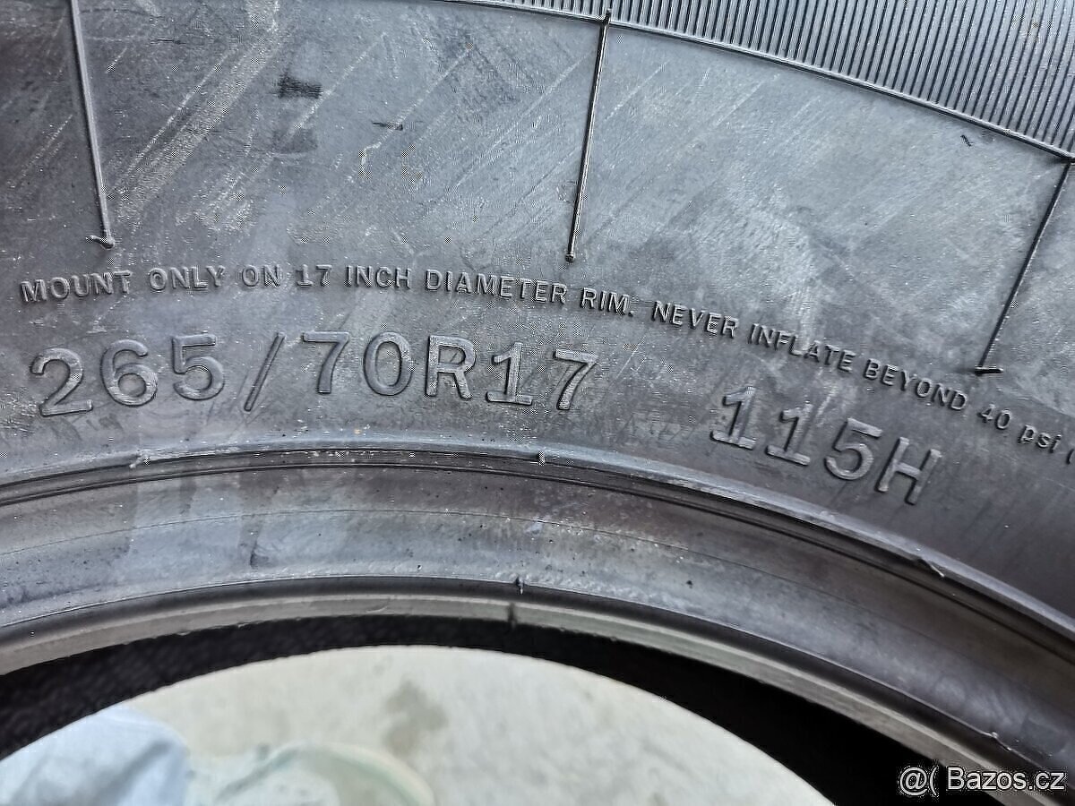 265/70/17 letni pneu 265/70 R17 - 2