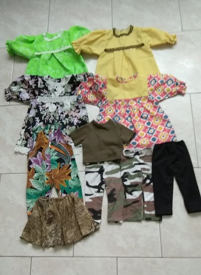 Oblečky na panenky Hamiro - 2