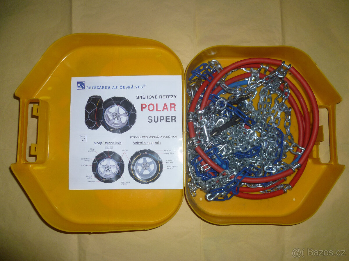 Prodám sněhové řetězy POLAR SUPER č.15 - 2