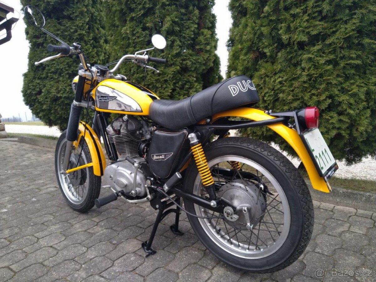 DUCATI Scrambler 250, r.v1971 - 2