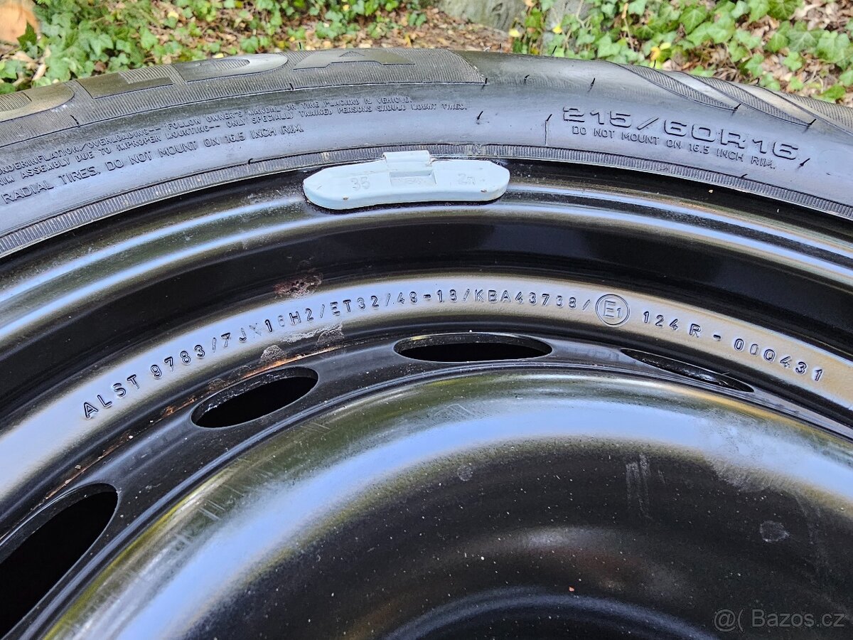 Rezervní kolo – 7Jx16, 4x108 ET32 - 2