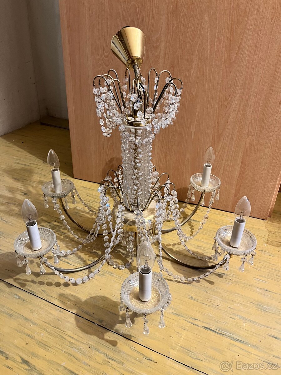 Křišťálový lustr designový - 2