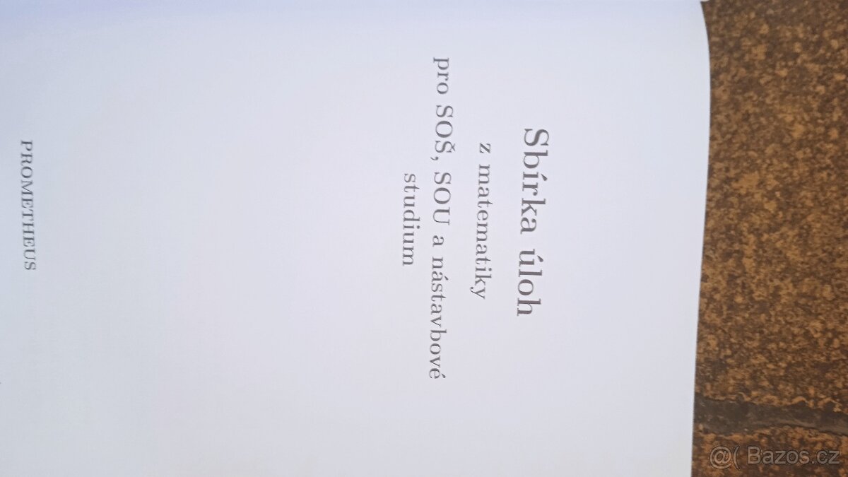 Prodám sbírku úloh - 2