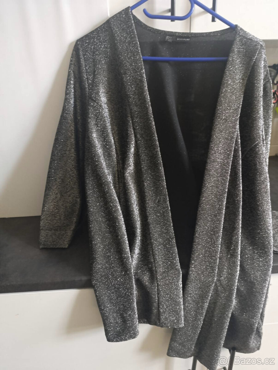 Společenský blejzr se třpytkami- sleva - 2
