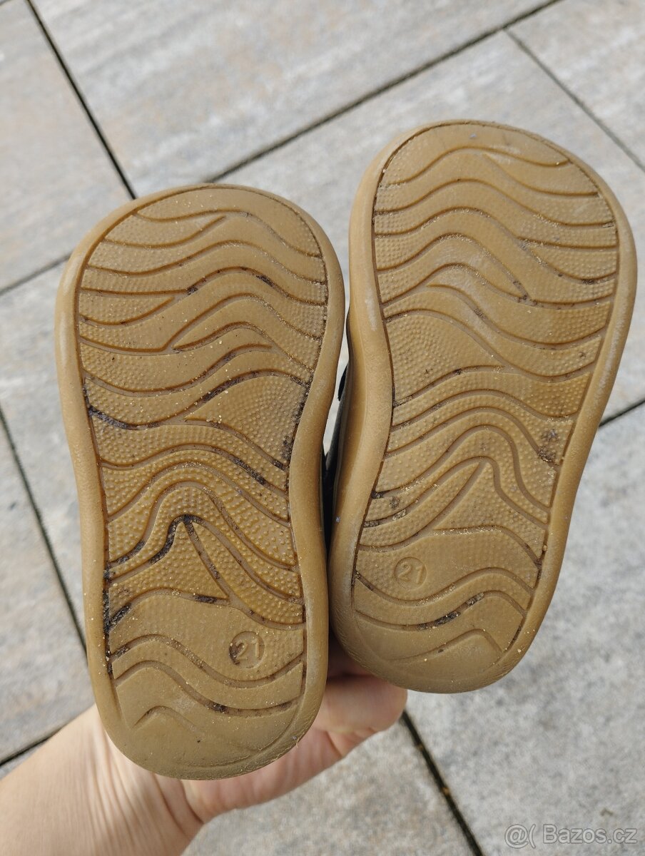 Dětské zateplené barefoot boty Protetika vel. 21 - 2