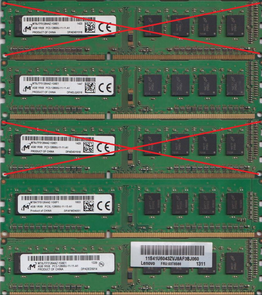 4GB DDR3 RAM - 2