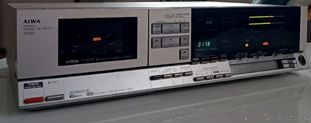 Cassette deck Aiwa AD-3700 dual capstan - 2