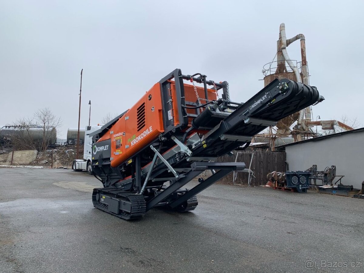 Mobilní drtička suti KOMPLET KROKODILE plus - 2