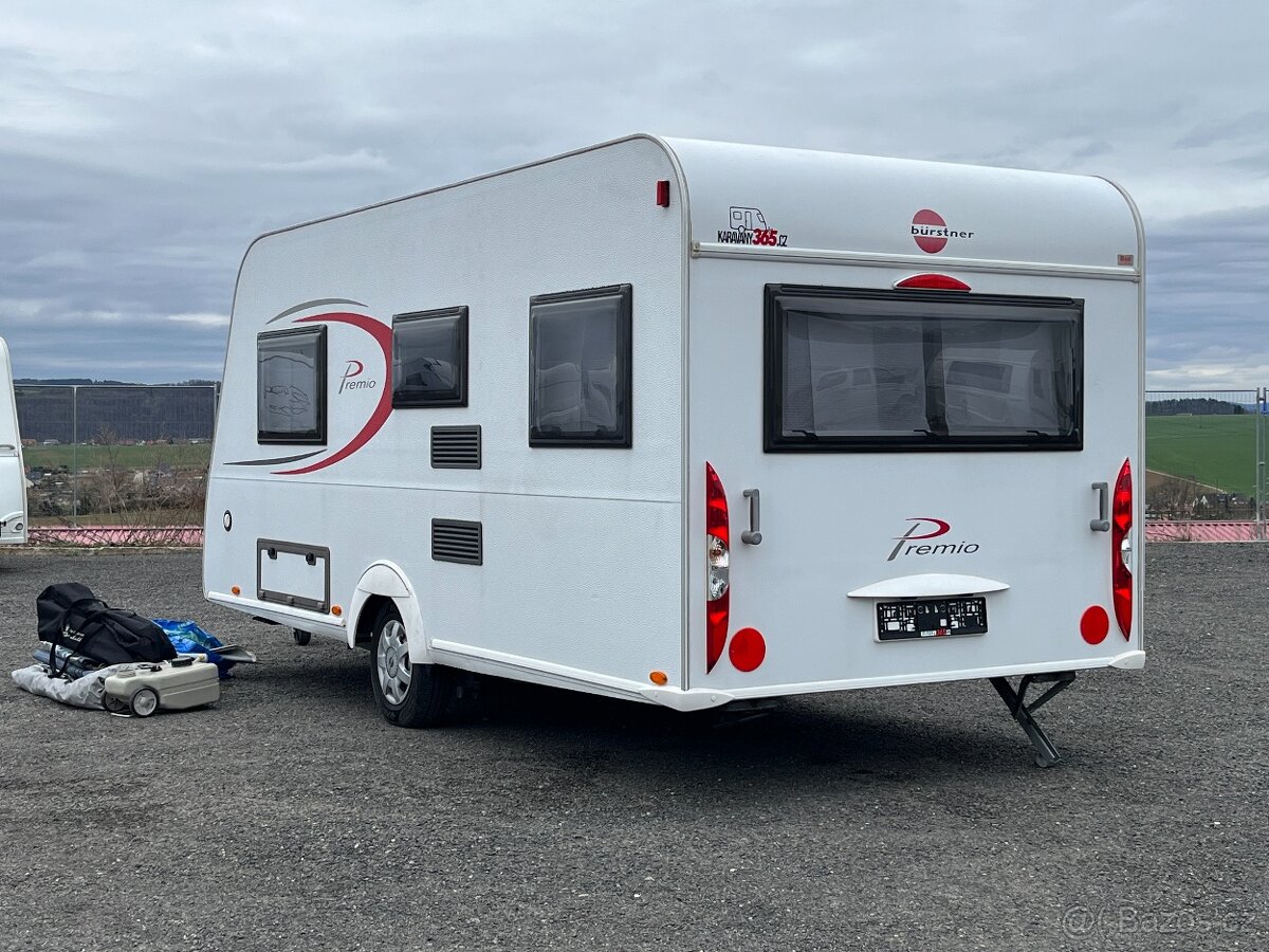 Karavan Bürstner 450 TS Premio, mover, markýza